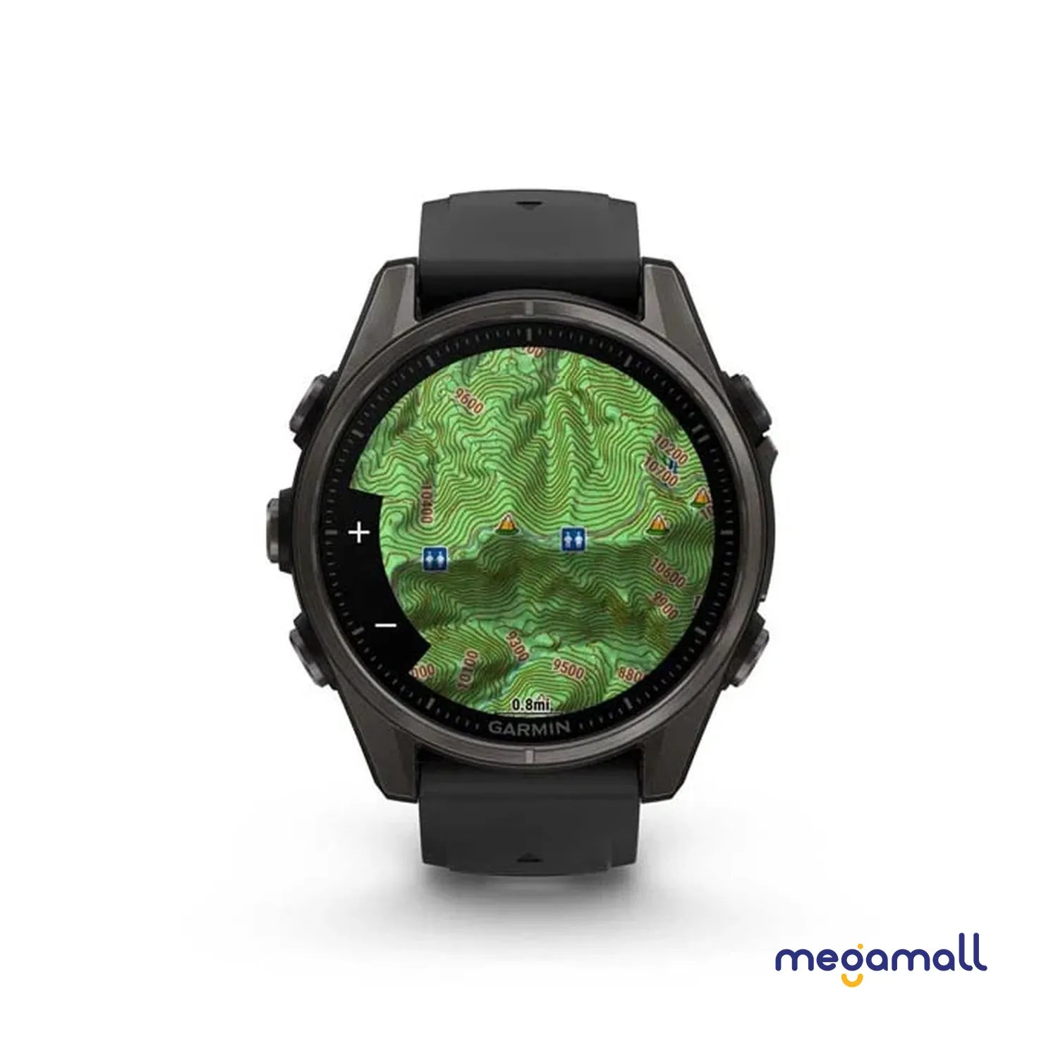 010-02903-28 - fēnix 8 - 43 mm, AMOLED (Carbon Gray)