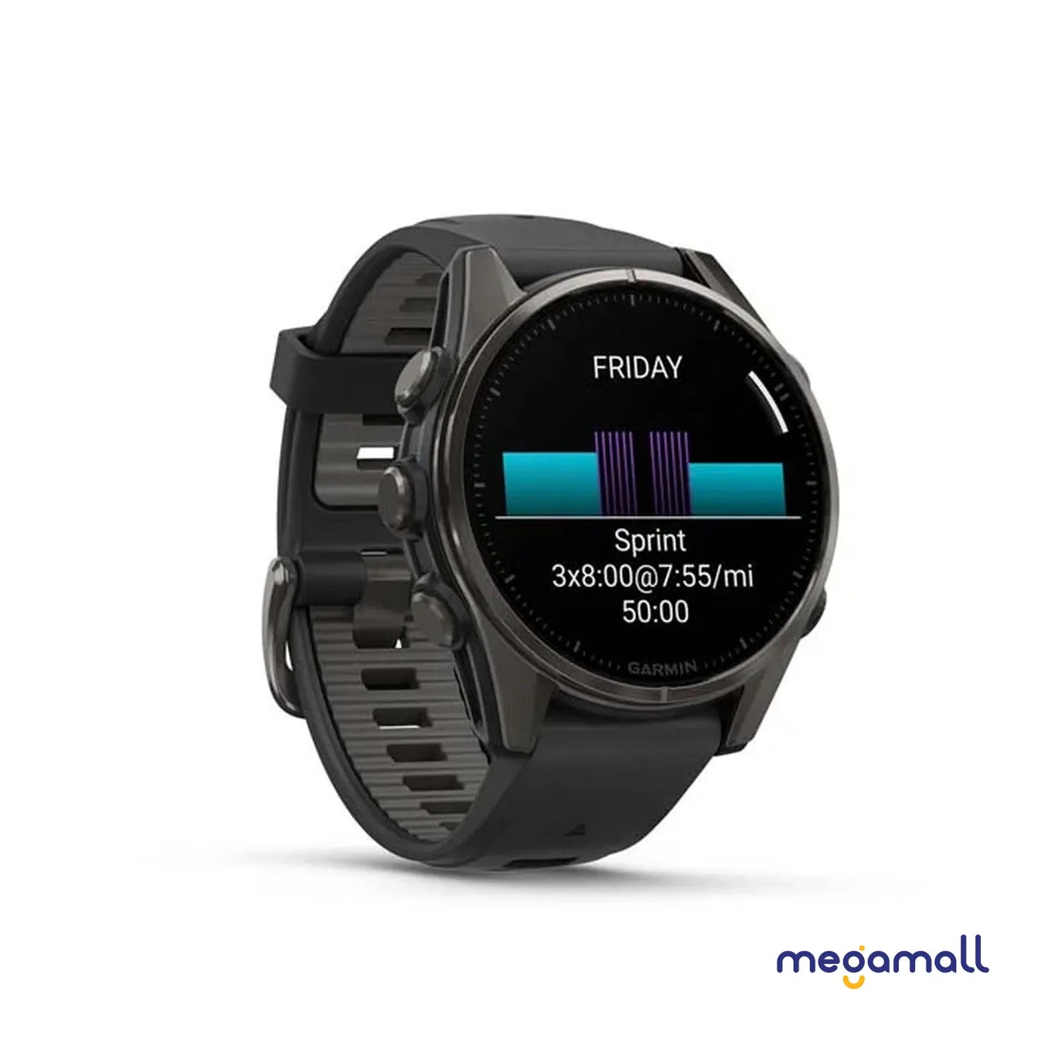 010-02903-28 - fēnix 8 - 43 mm, AMOLED (Carbon Gray)