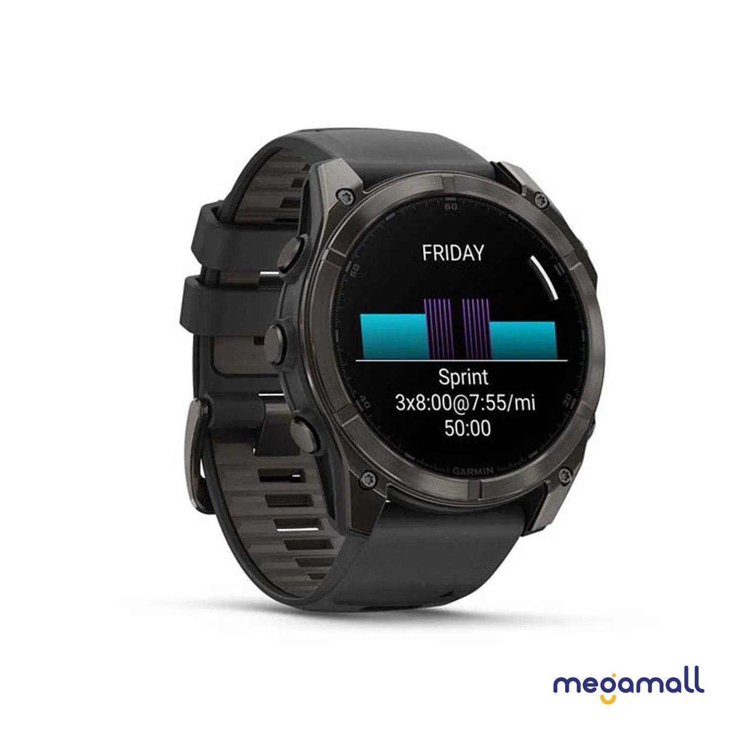 010-02905-63 - fēnix 8 - 51 mm, AMOLED (Carbon Gray)