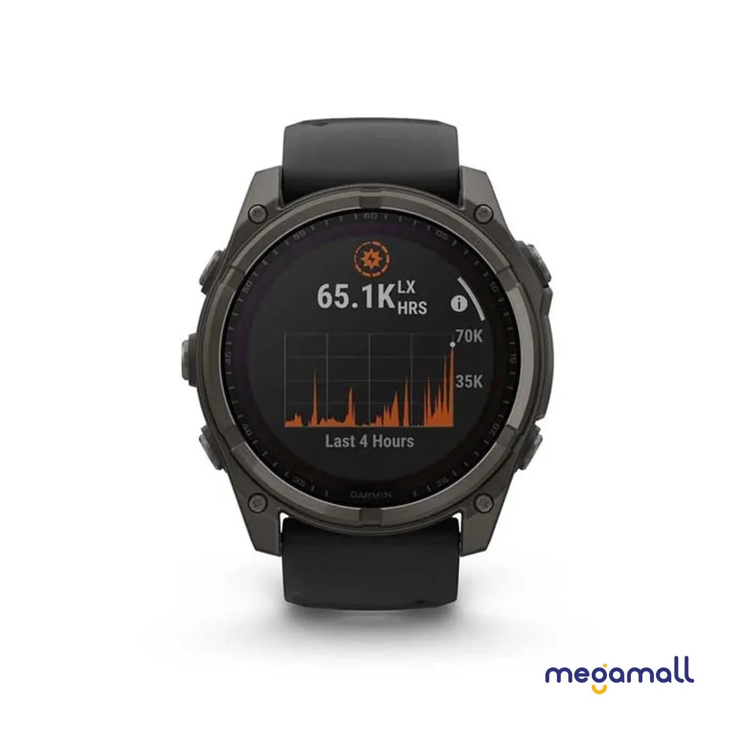 010-02907-70 - fēnix 8 - 51 mm, Solar (Carbon Gray)