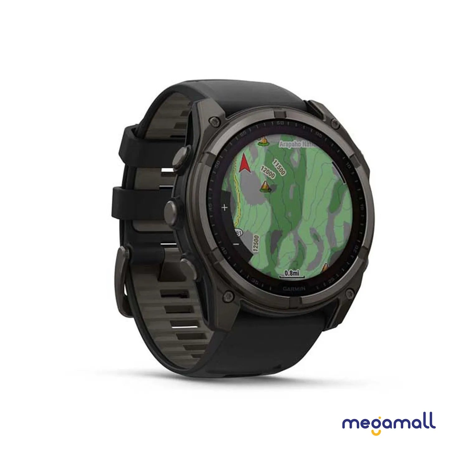 010-02907-70 - fēnix 8 - 51 mm, Solar (Carbon Gray)