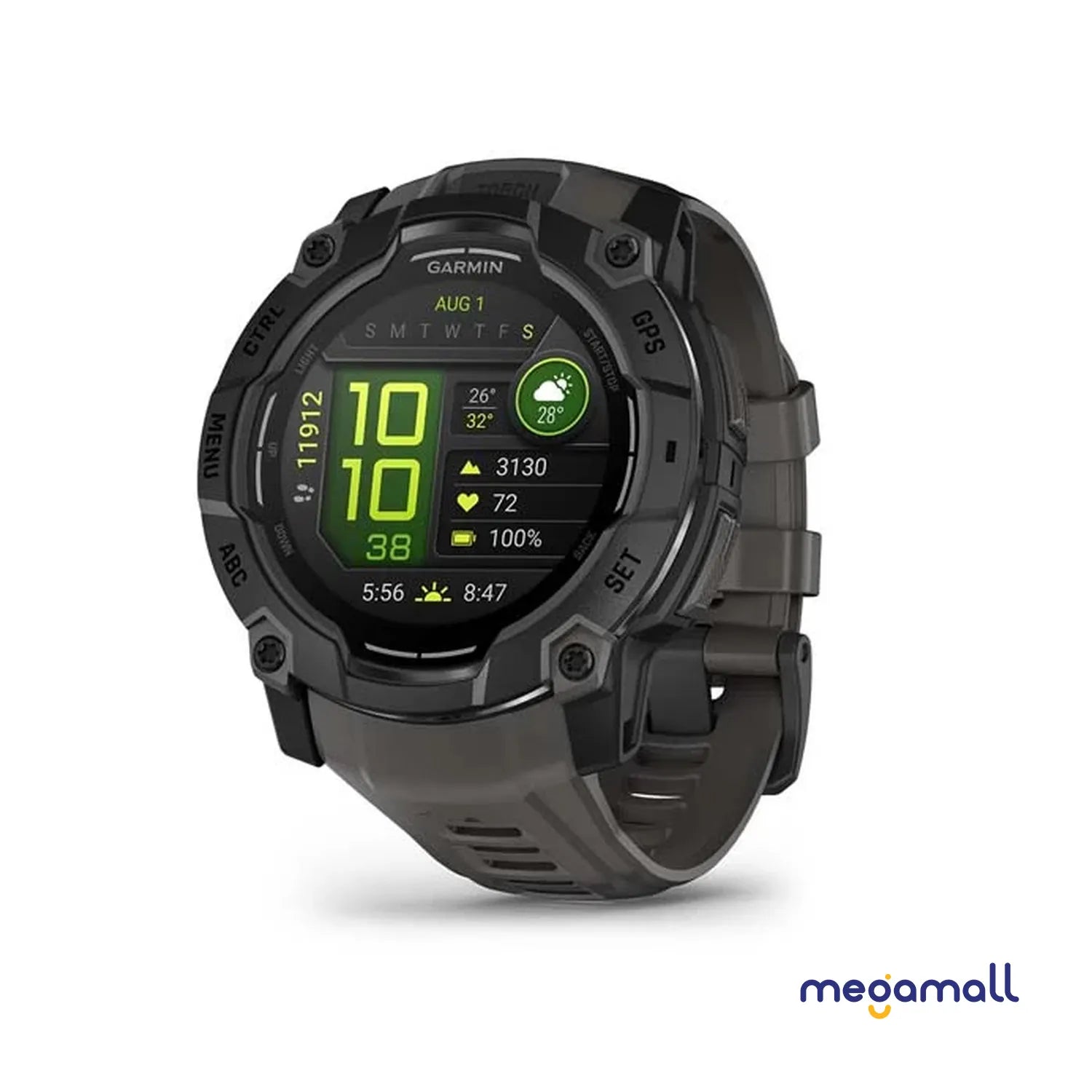 010-03020-40 - Instinct 3 - 50 mm, AMOLED (Black)