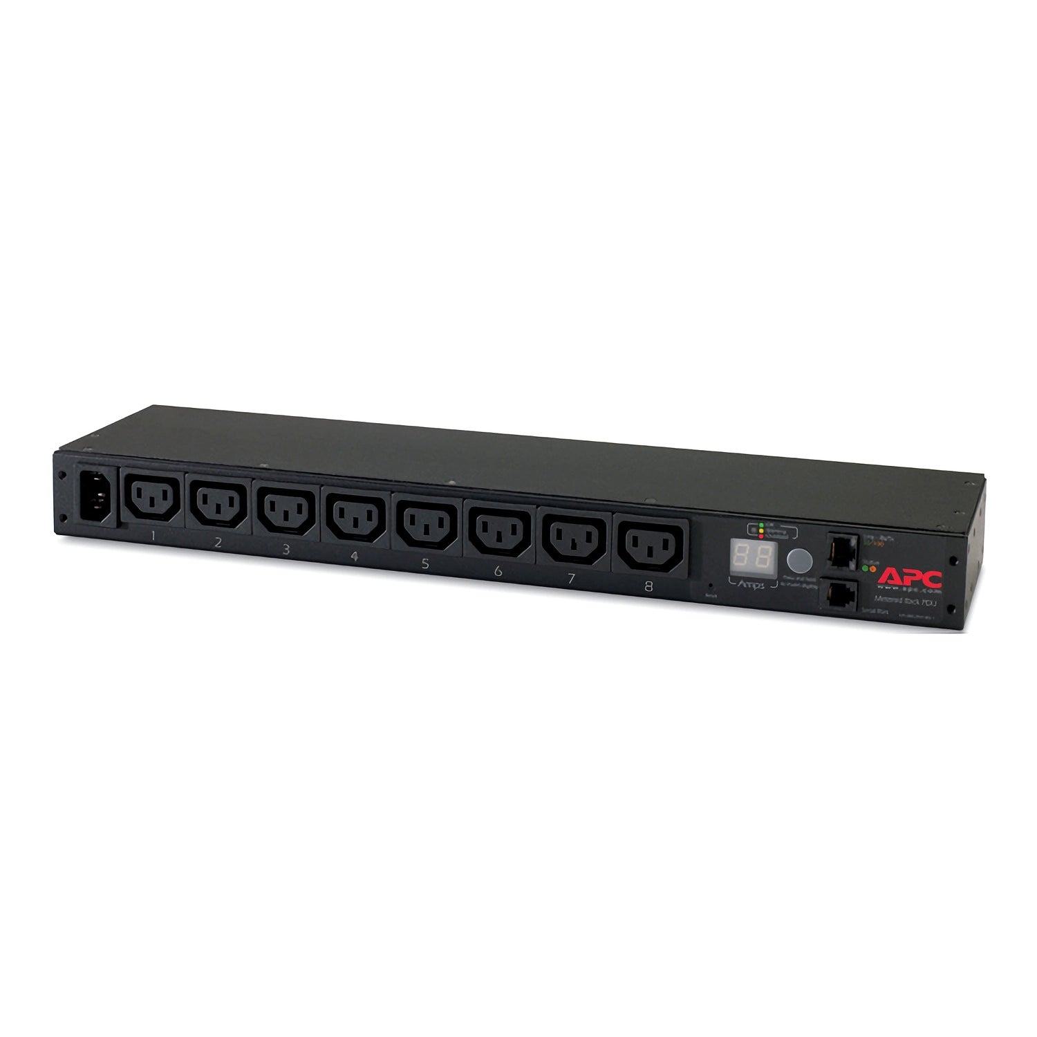AP7820 - Rack PDU, Metered, 1U, 12A/208V, 10A/230V, (8) C13