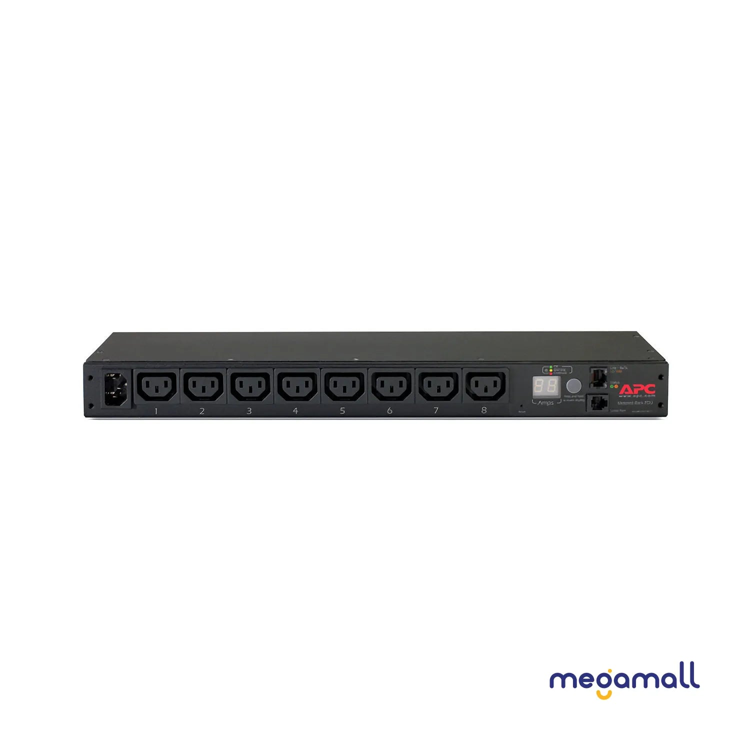 AP7820 - Rack PDU, Metered, 1U, 12A/208V, 10A/230V, (8) C13