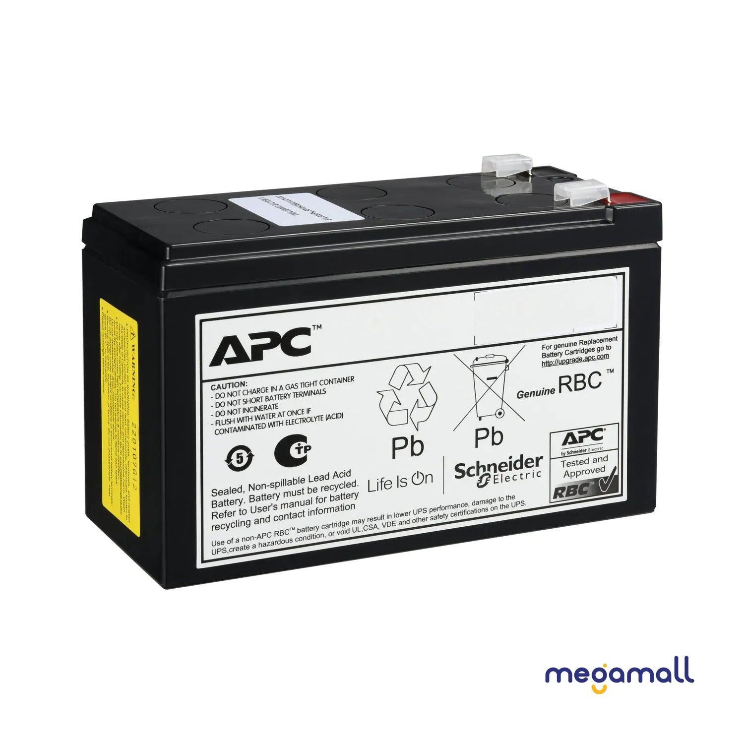APCRBCV203 - APC Replacement Battery Cartridge, VRLA, 9Ah, 24V DC