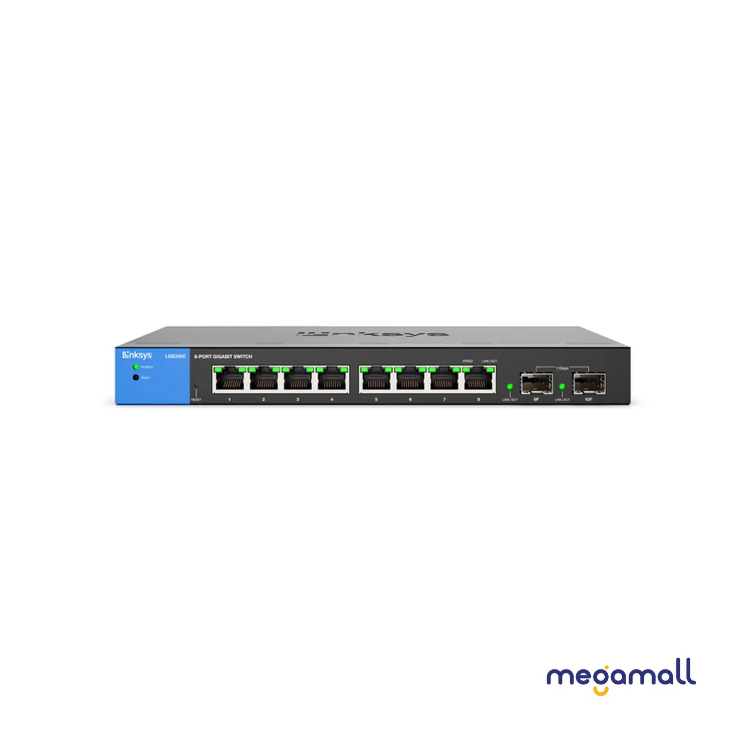 LGS310C - 8-Port Managed Gigabit Ethernet Switch with 2 1G SFP Uplinks TAA Compliant