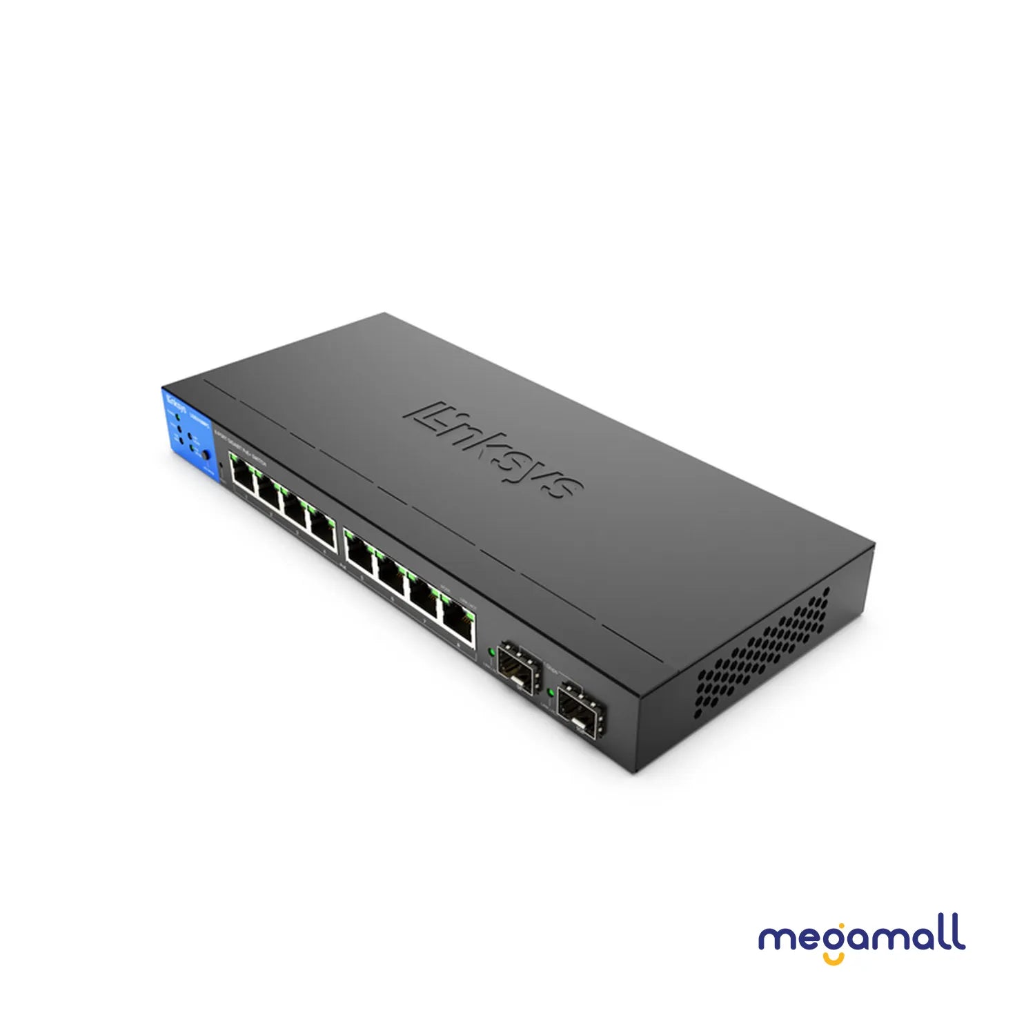 LGS310MPC - 8-Port Managed Gigabit PoE+ Switch with 2 1G SFP Uplinks 110W TAA Compliant