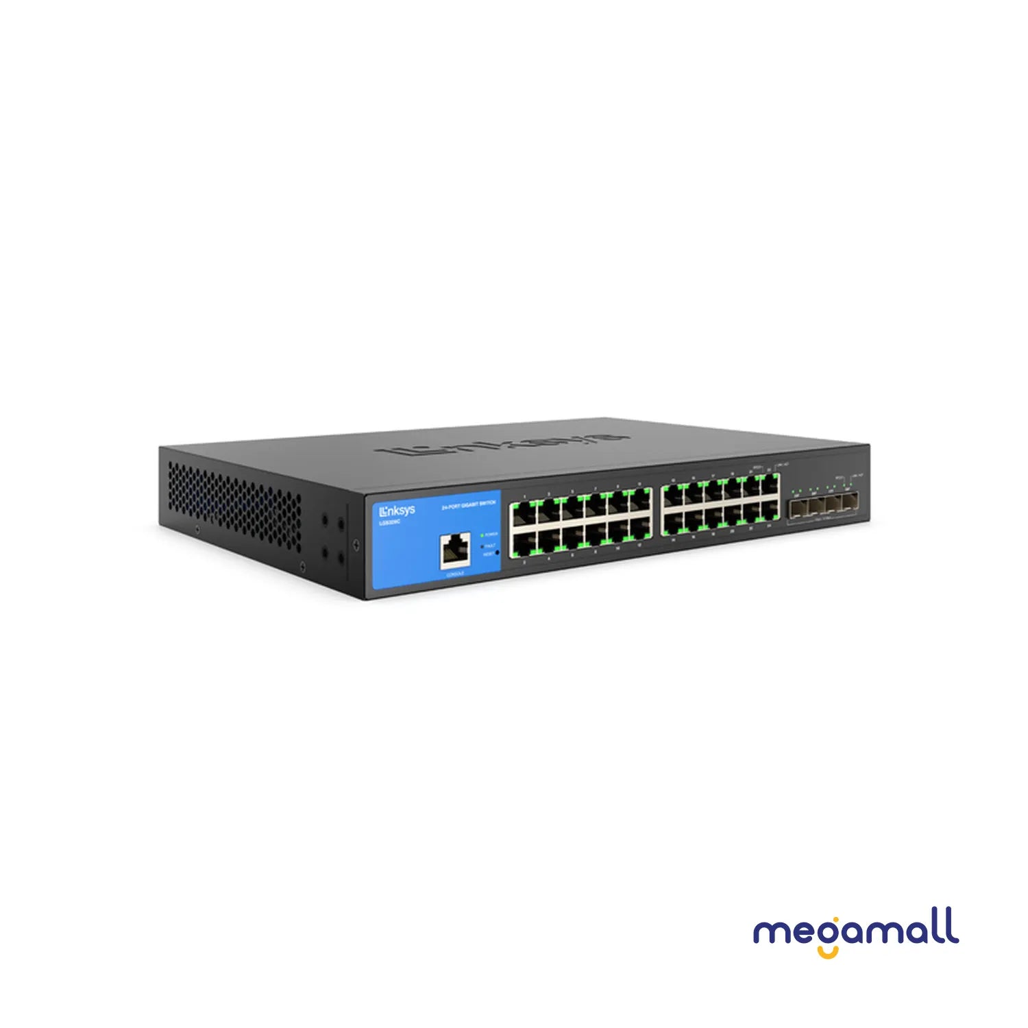 LGS328C - 24-Port Managed Gigabit Ethernet Switch with 4 10G SFP+ Uplinks