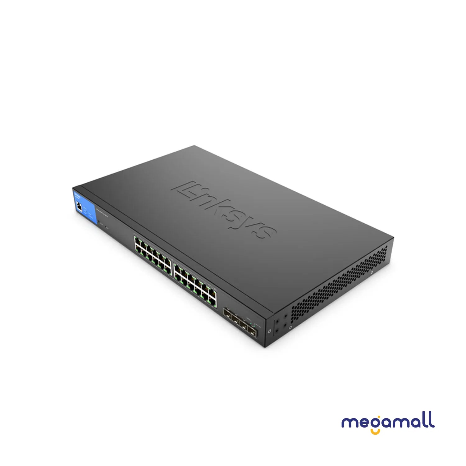 LGS328MPC - 24-Port Managed Gigabit PoE+ Switch with 4 10G SFP+ Uplinks 410W TAA Compliant