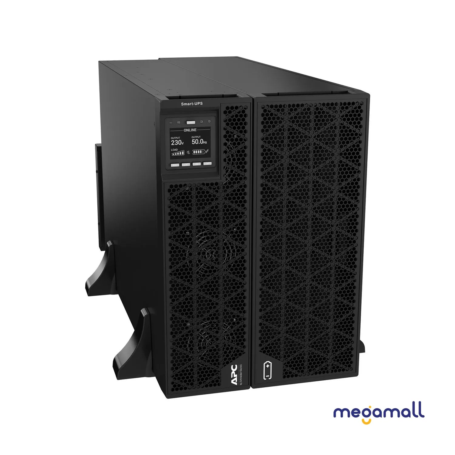 SRTG15KXLI - APC Smart-UPS On-Line, 15kVA/15kW, Rack/Tower, 230V/380V...415V, Hard wire 5-wire(3P+N+E)+3-wire(1P+N+E), Network Card, W/O rail kit