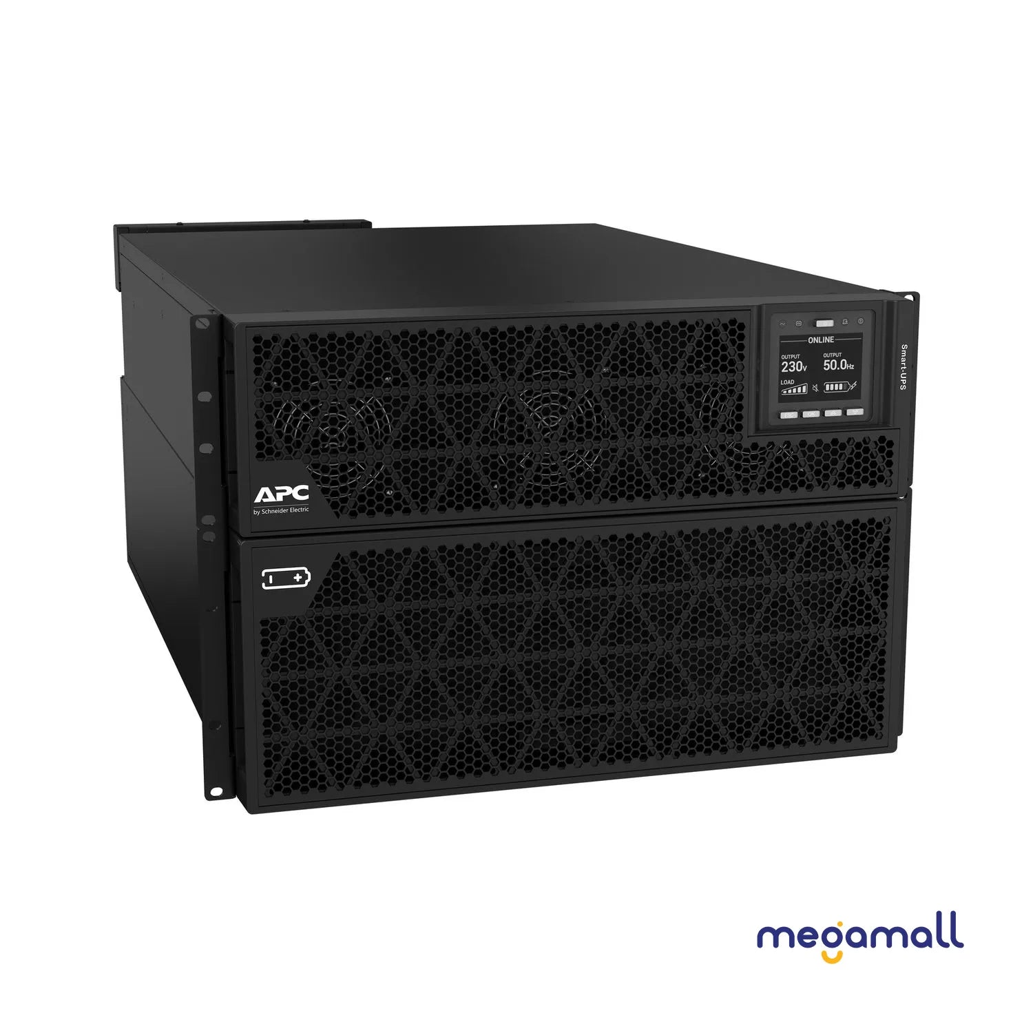 SRTG20KXLI - APC Smart-UPS On-Line, 20kVA/20kW, Rack/Tower, 230V/380V...415V, Hard wire 5-wire(3P+N+E)+3-wire(1P+N+E), Network Card, W/O rail kit