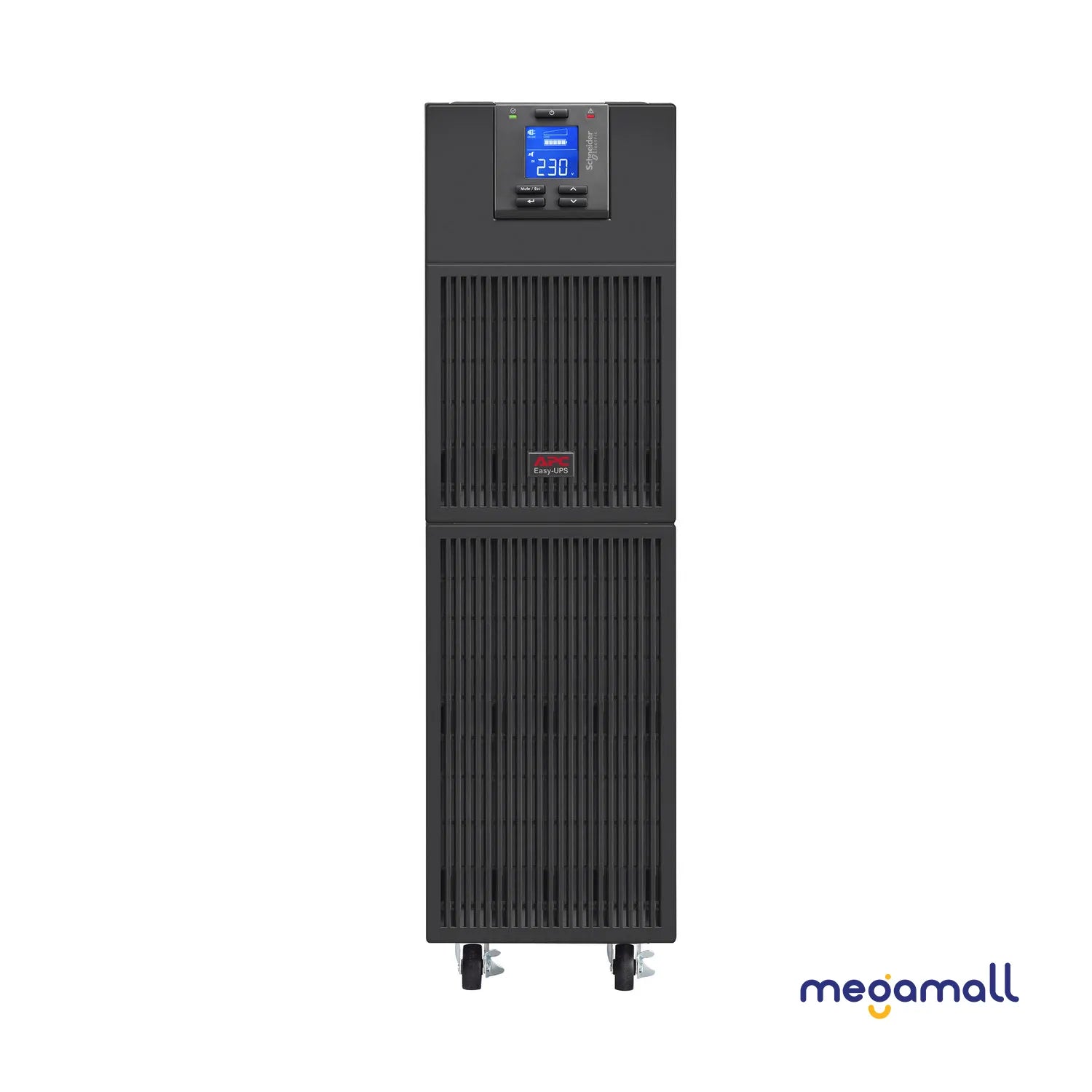 SRV10KI - APC Easy UPS On-Line, 10kVA/10kW, Tower, 230V, Hard wire 3-wire(1P+N+E) outlet, Intelligent Card Slot, LCD