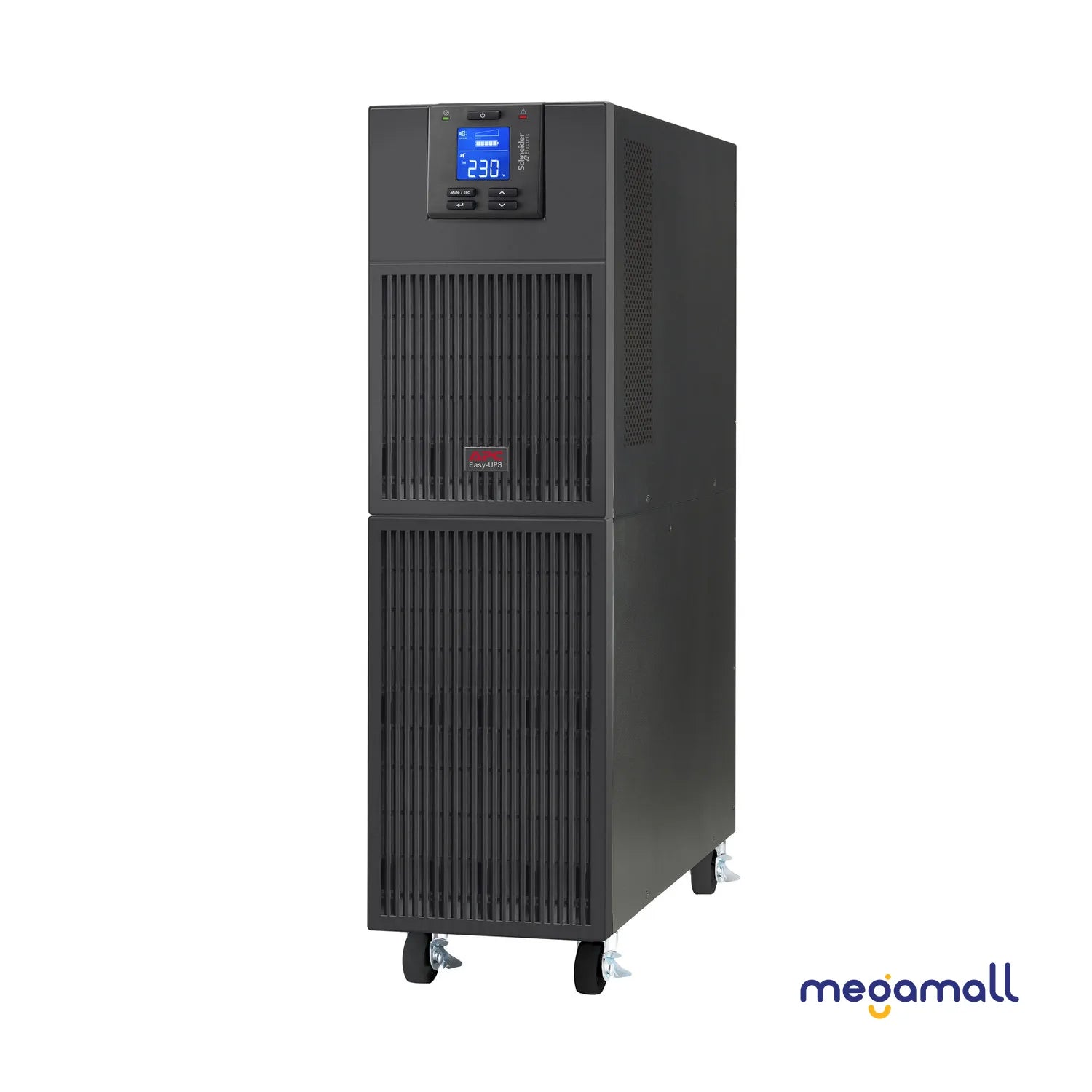 SRV6KI - APC Easy UPS On-Line, 6kVA/6kW, Tower, 230V, Hard wire 3-wire(1P+N+E) outlet, Intelligent Card Slot, LCD