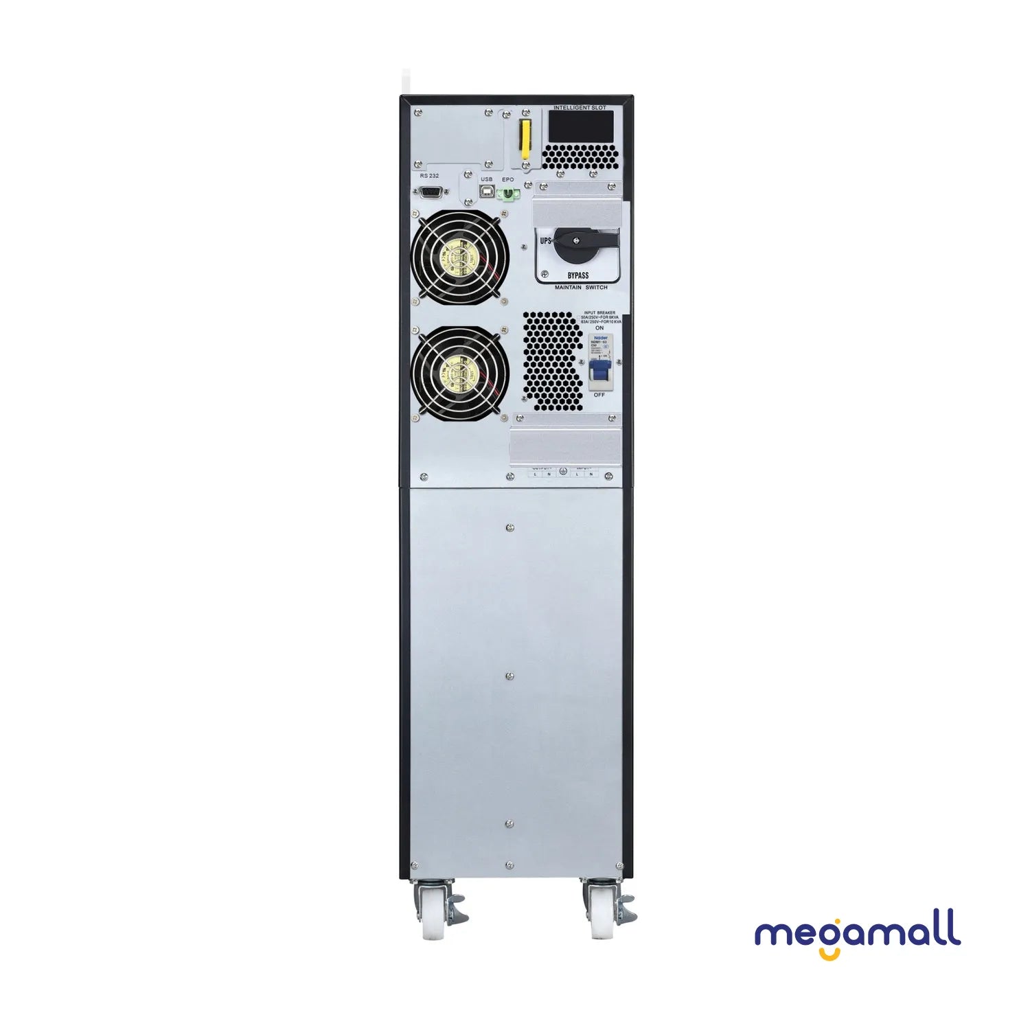 SRV6KI - APC Easy UPS On-Line, 6kVA/6kW, Tower, 230V, Hard wire 3-wire(1P+N+E) outlet, Intelligent Card Slot, LCD