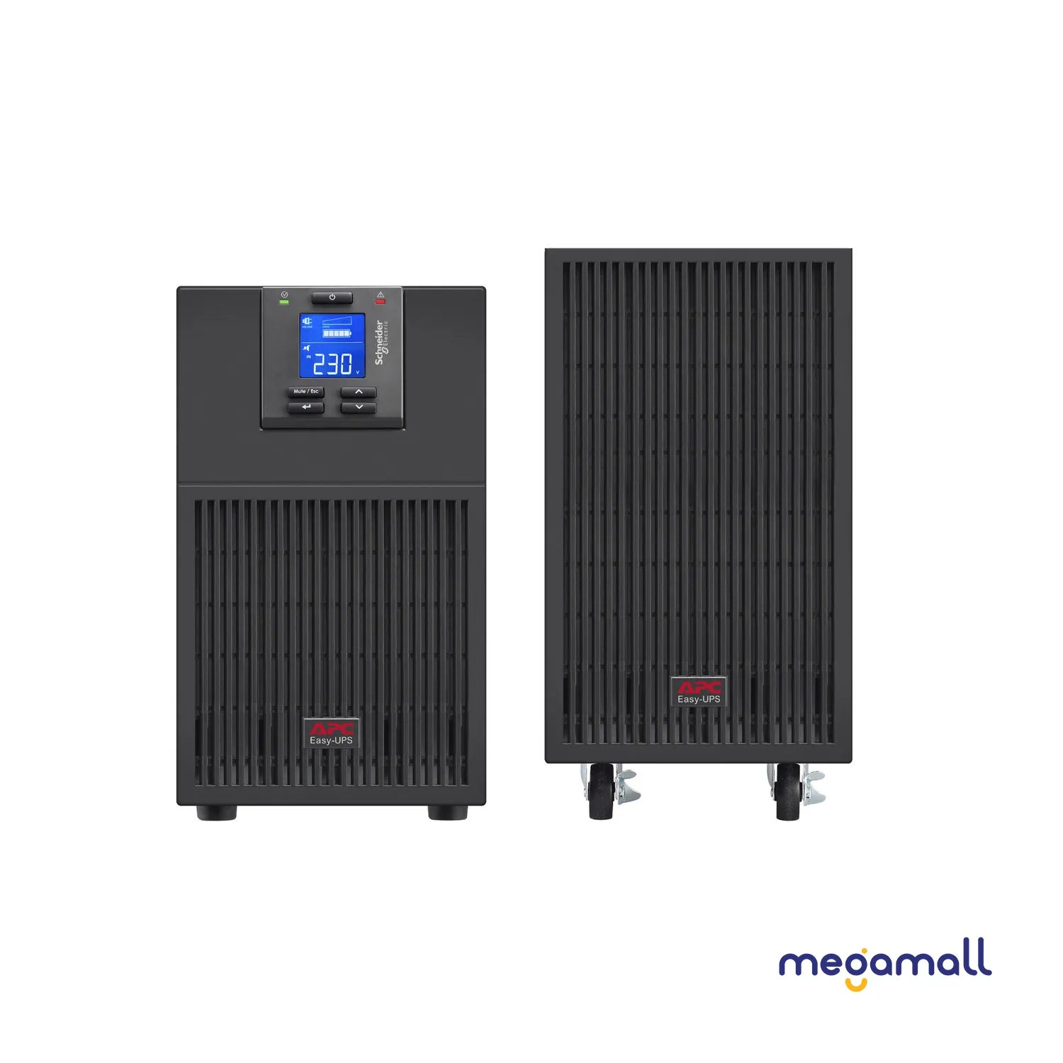 SRV6KIL - APC Easy UPS On-Line, 6kVA/6kW, Tower, 230V, Hard wire 3-wire(1P+N+E) outlet, Intelligent Card Slot, LCD, Extended Runtime