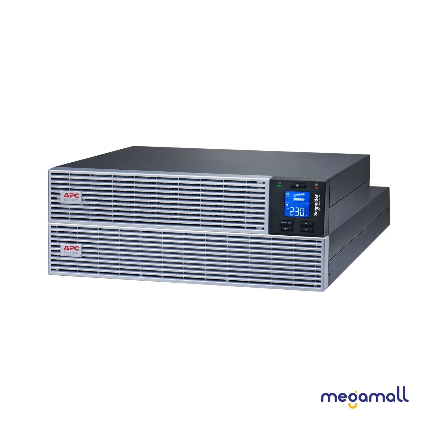 SRVL1KRILRK - APC Easy UPS On-Line, 1000VA, Lithium-ion, Rack/Tower 4U, 230V, 6 IEC C13 outlets, Intelligent Card Slot, Extended runtime, W/ rail kit