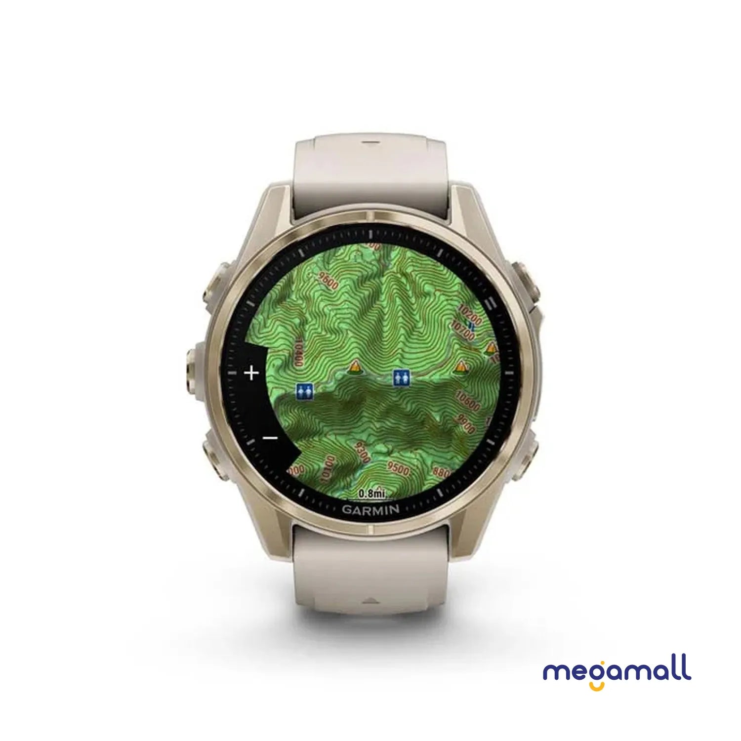 010-02903-18 - fēnix 8 - 43 mm, AMOLED (Soft Gold)