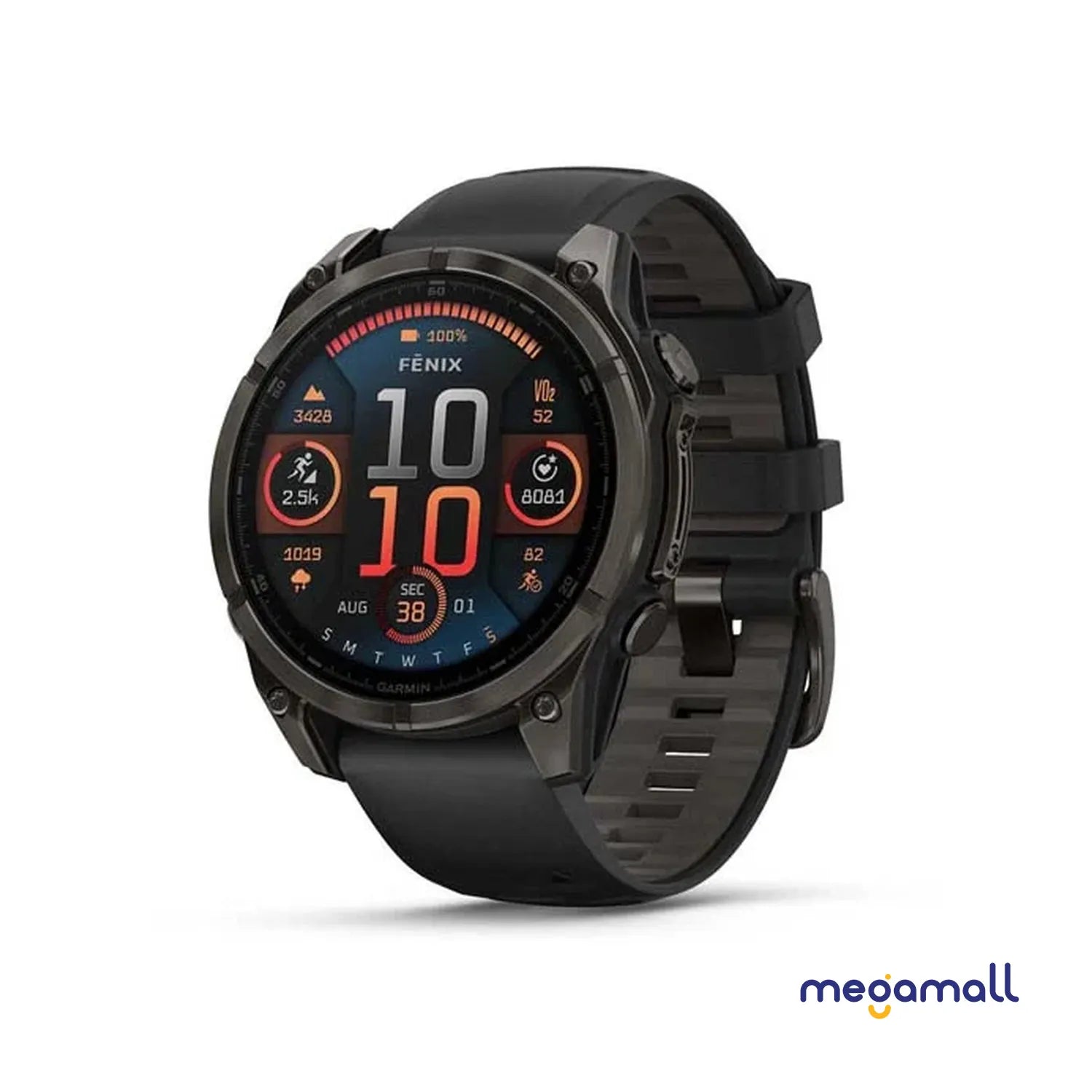 010-02904-29 - fēnix 8 - 47 mm, AMOLED (Carbon Gray)