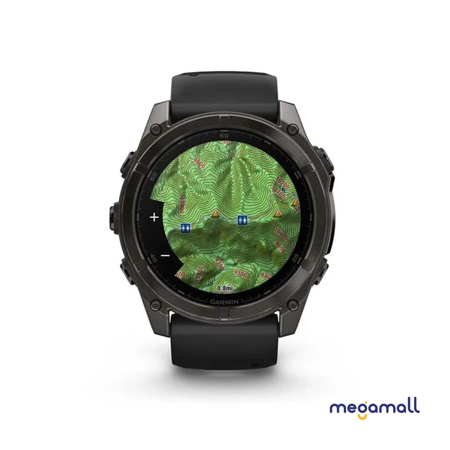 010-02905-63 - fēnix 8 - 51 mm, AMOLED (Carbon Gray)