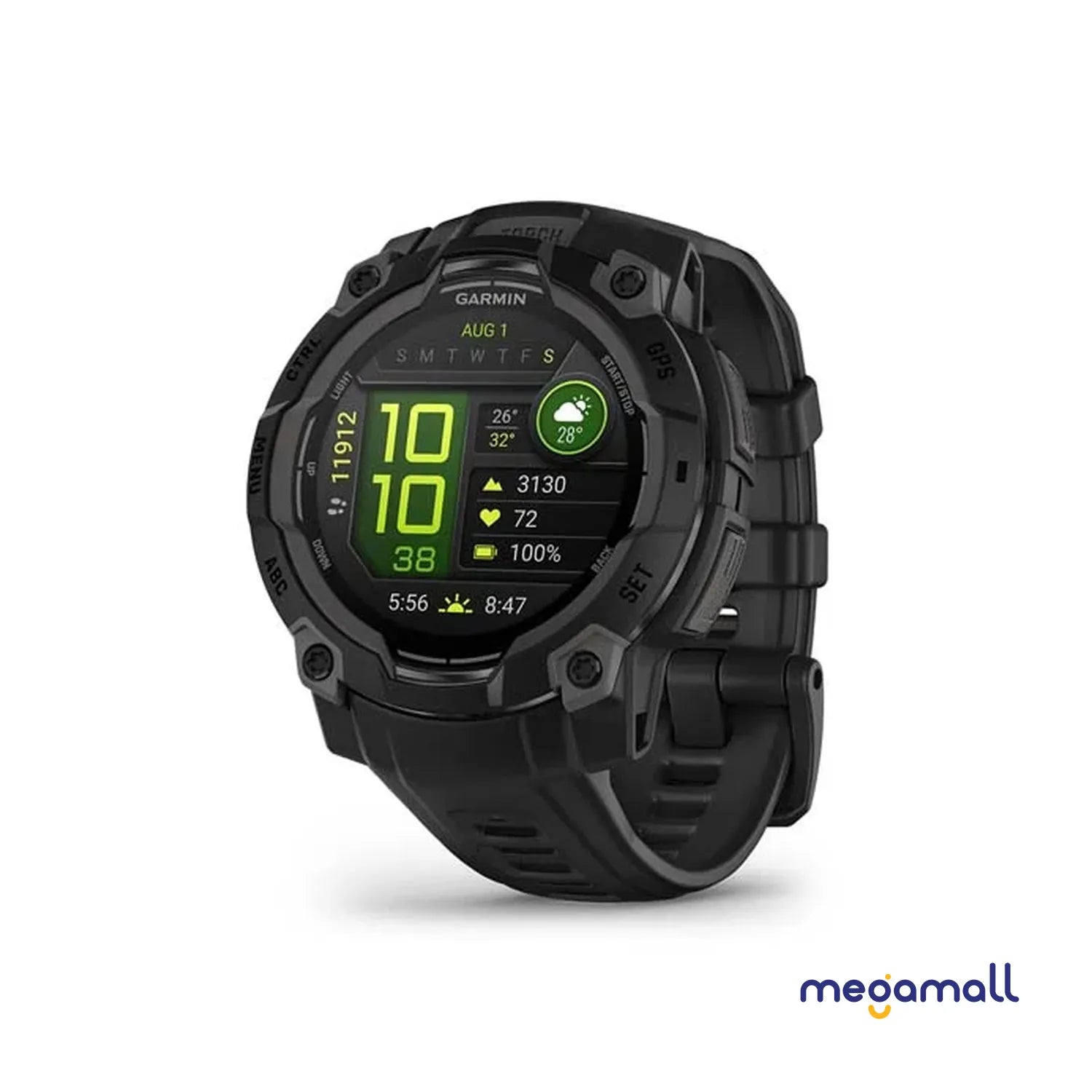 010-02936-40 - Instinct 3 - 45 mm, AMOLED (Black)