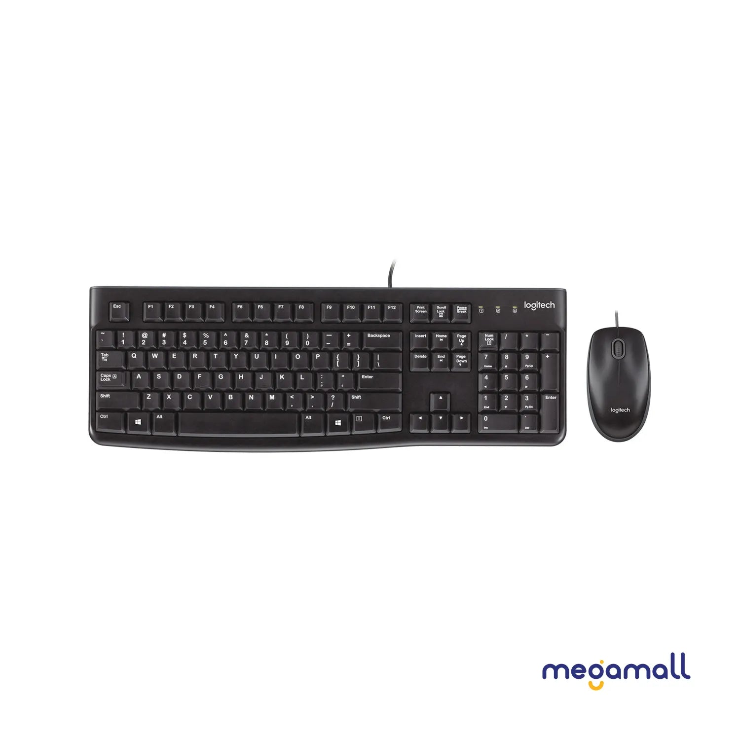 MK120 Corded Keyboard & Mouse Combo