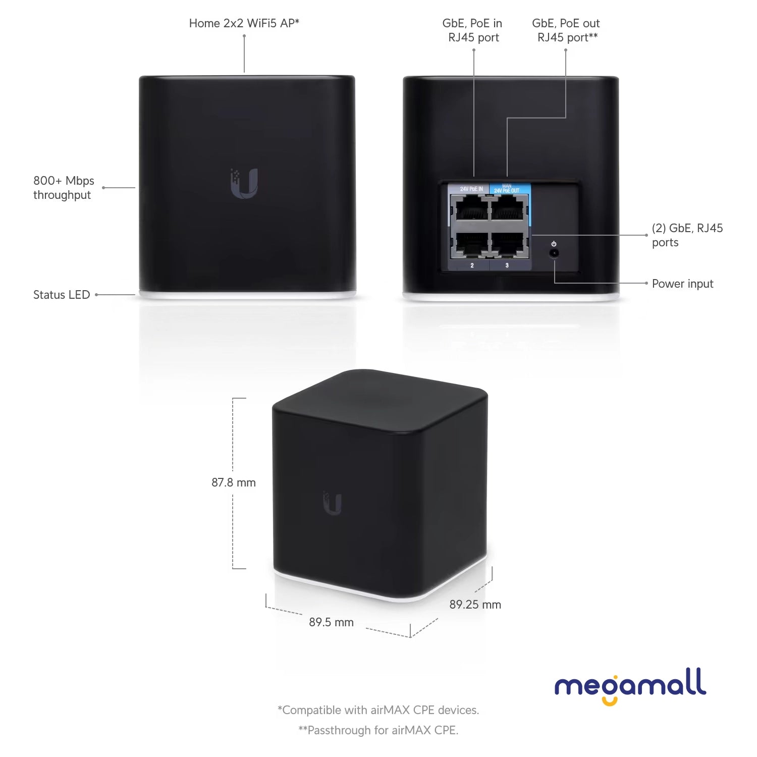 ACB-AC - airCube Home WiFi AP