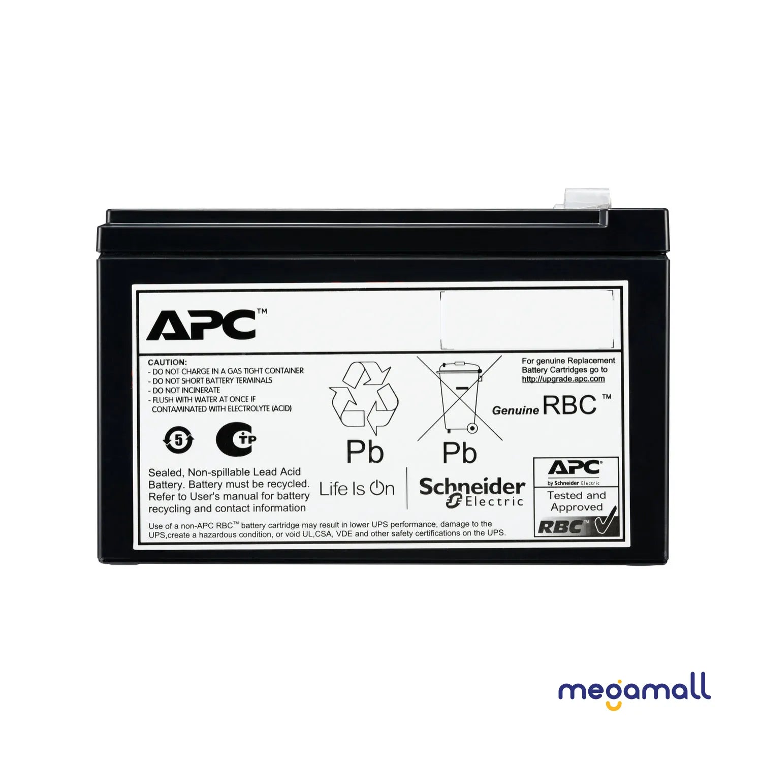 APCRBCV205 - APC Replacement Battery Cartridge, VRLA, 9Ah, 72V DC