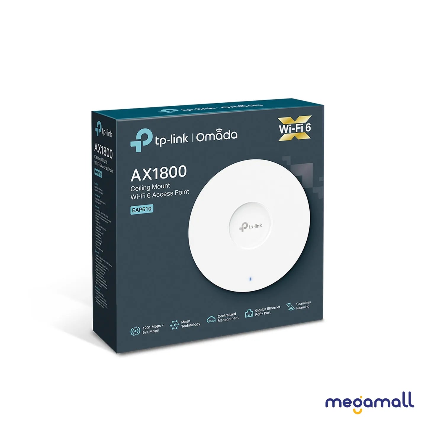 EAP610 - AX1800 Ceiling Mount Wi-Fi 6 Access Point