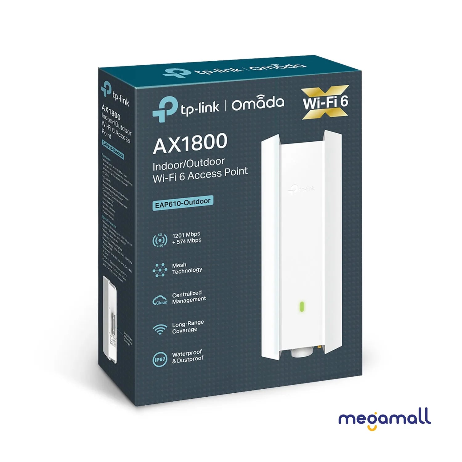 EAP610-Outdoor - AX1800 Indoor/Outdoor WiFi 6 Access Point