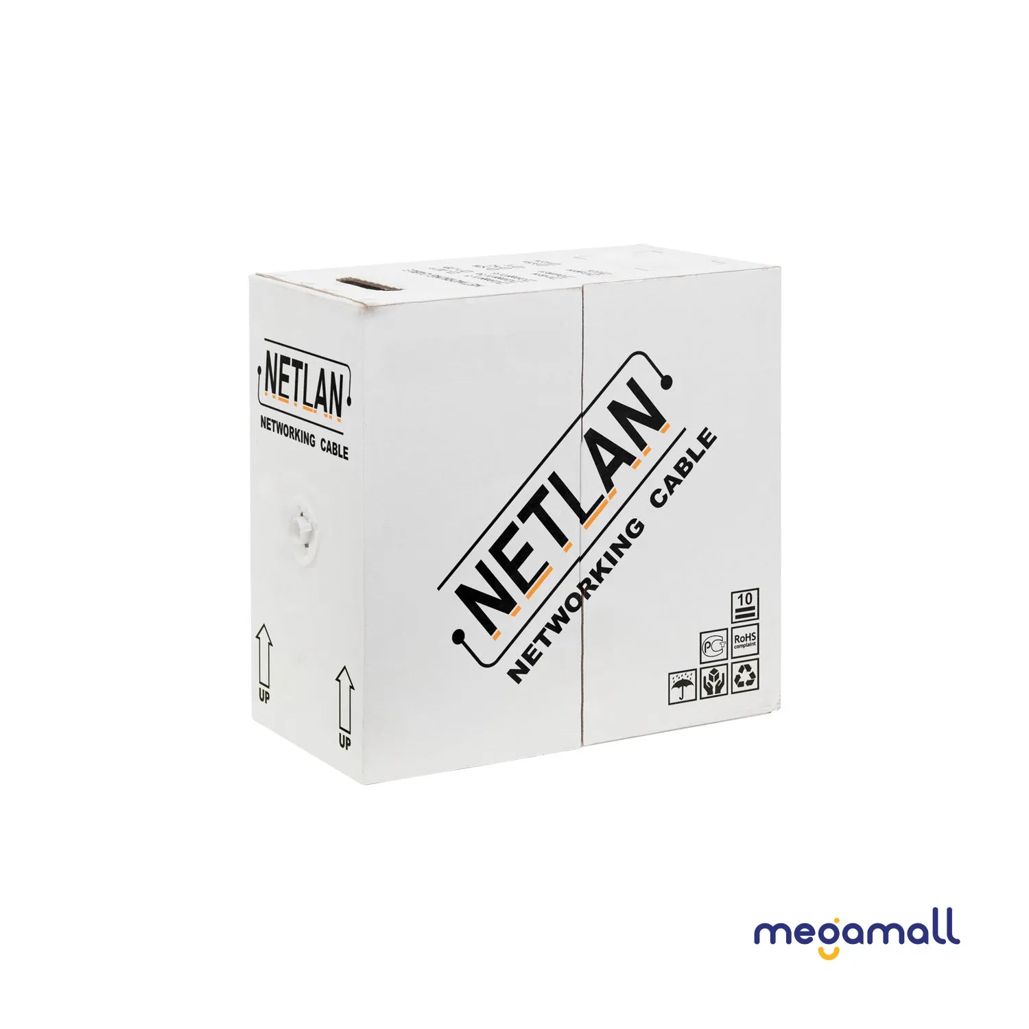 EC-UU004-6-PE-BK - Cable U/UTP 4 pair, Cat.6, outdoor, PE -40C, solid, 250 MHz, black, 305m