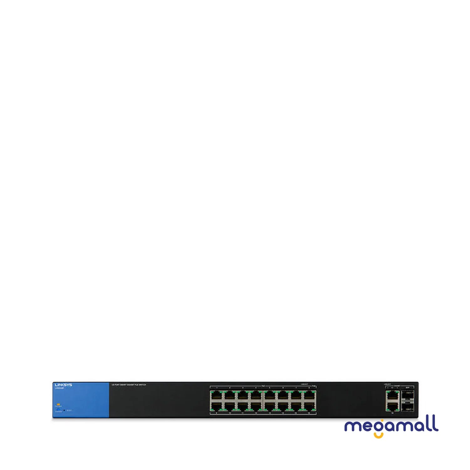 LGS318P-AP - 16-Port Gigabit PoE+ (125W) Smart Managed Switch + 2x Gigabit SFP/RJ45 Combo Ports