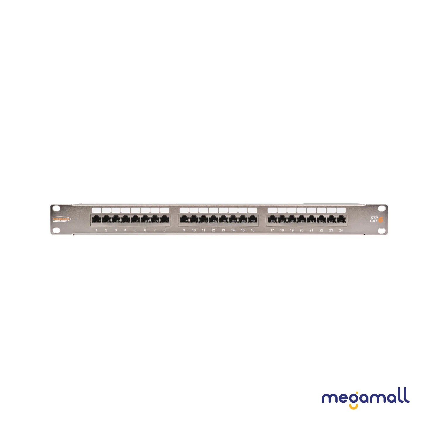 NMC-RP24SE2-1U-MT - Shielded Patch Panel, 24 ports, 19, 1U, Category 6