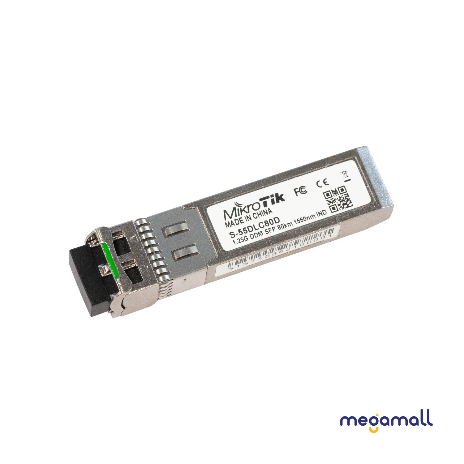 S-55DLC80D - SFP 1.25G module for 80km links with Dual LC-connector