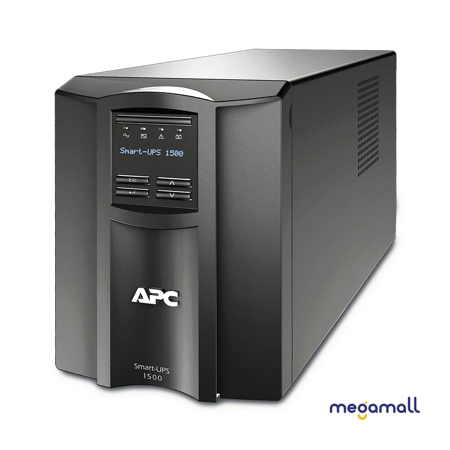 SMT1500IC - APC Smart-UPS, Line Interactive, 1500VA, Tower, 230V, 8x IEC C13 outlets, SmartConnect Port+SmartSlot, AVR, LCD