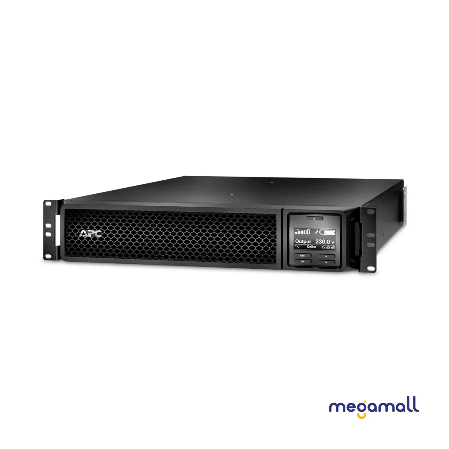 SRT1500RMXLI - APC Smart-UPS On-Line, 1500VA/1500W, Rackmount 2U, 230V, 6x C13 IEC outlets, SmartSlot, Extended runtime, W/ rail kit