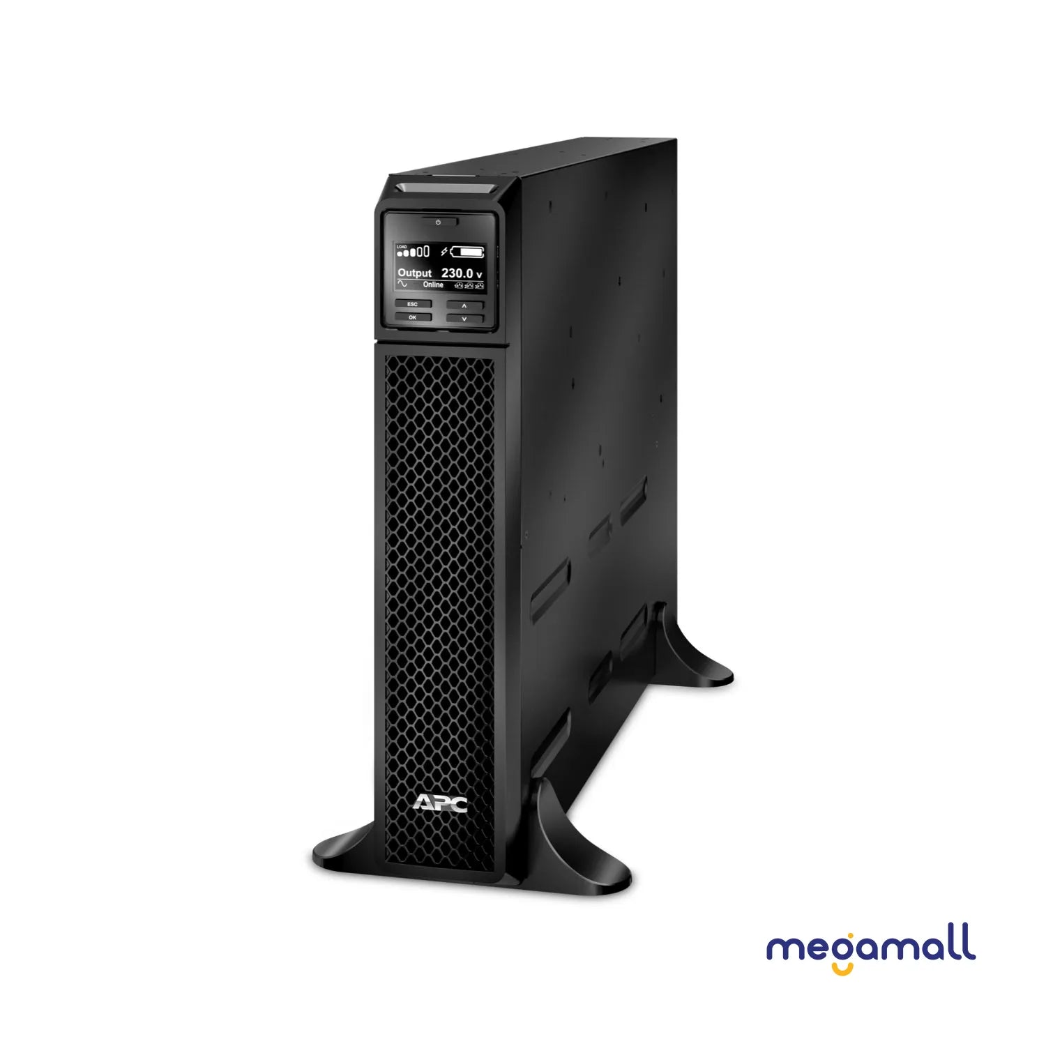 SRT2200XLI - APC Smart-UPS On-Line, 2200VA, Tower, 230V, 8x C13+2x C19 IEC outlets, SmartSlot, Extended runtime, W/O rail kit