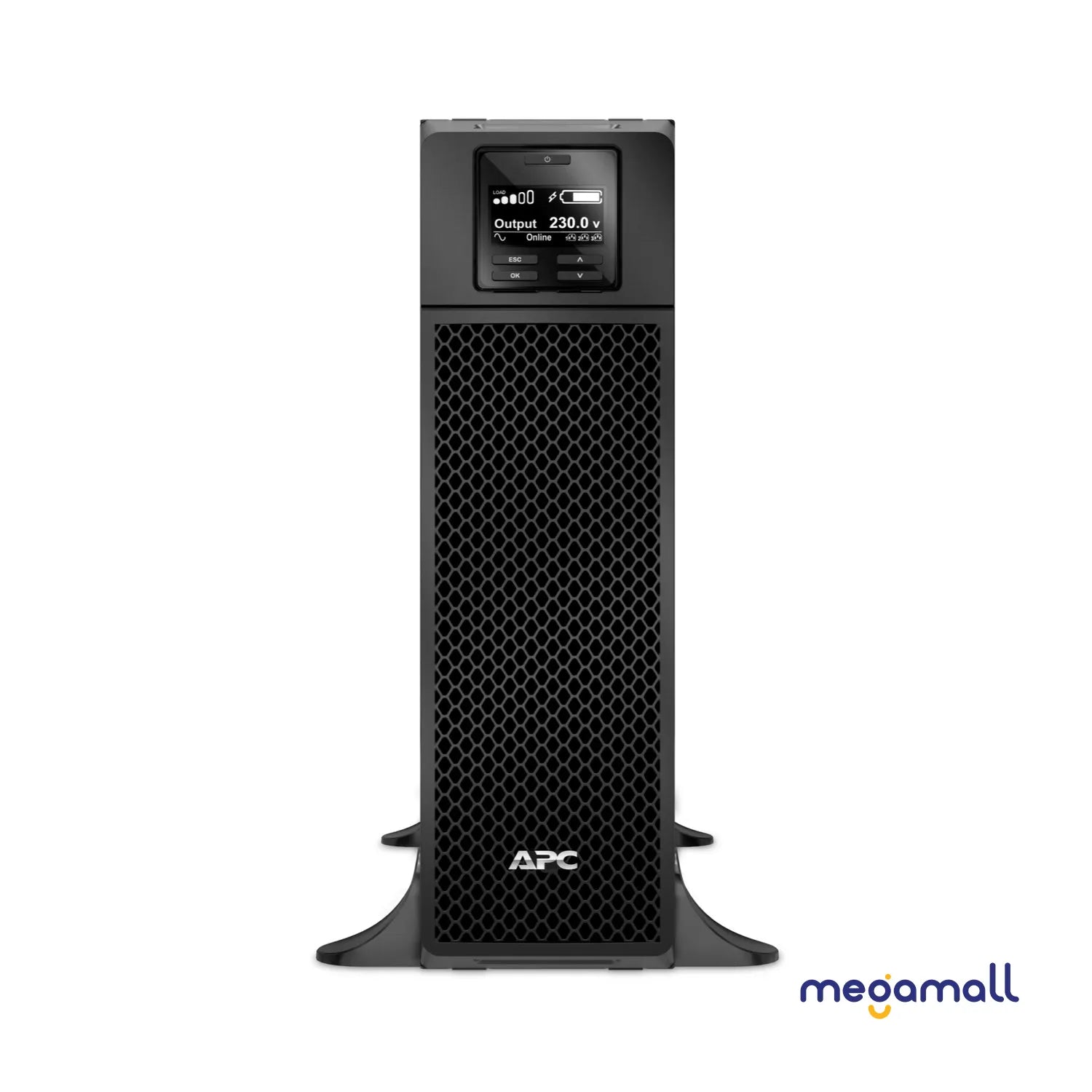 SRT5KXLI - APC Smart-UPS On-Line, 5kVA, Tower, 230V, 6x C13+4x C19 IEC outlets, Network Card+SmartSlot, Extended runtime, W/O rail kit