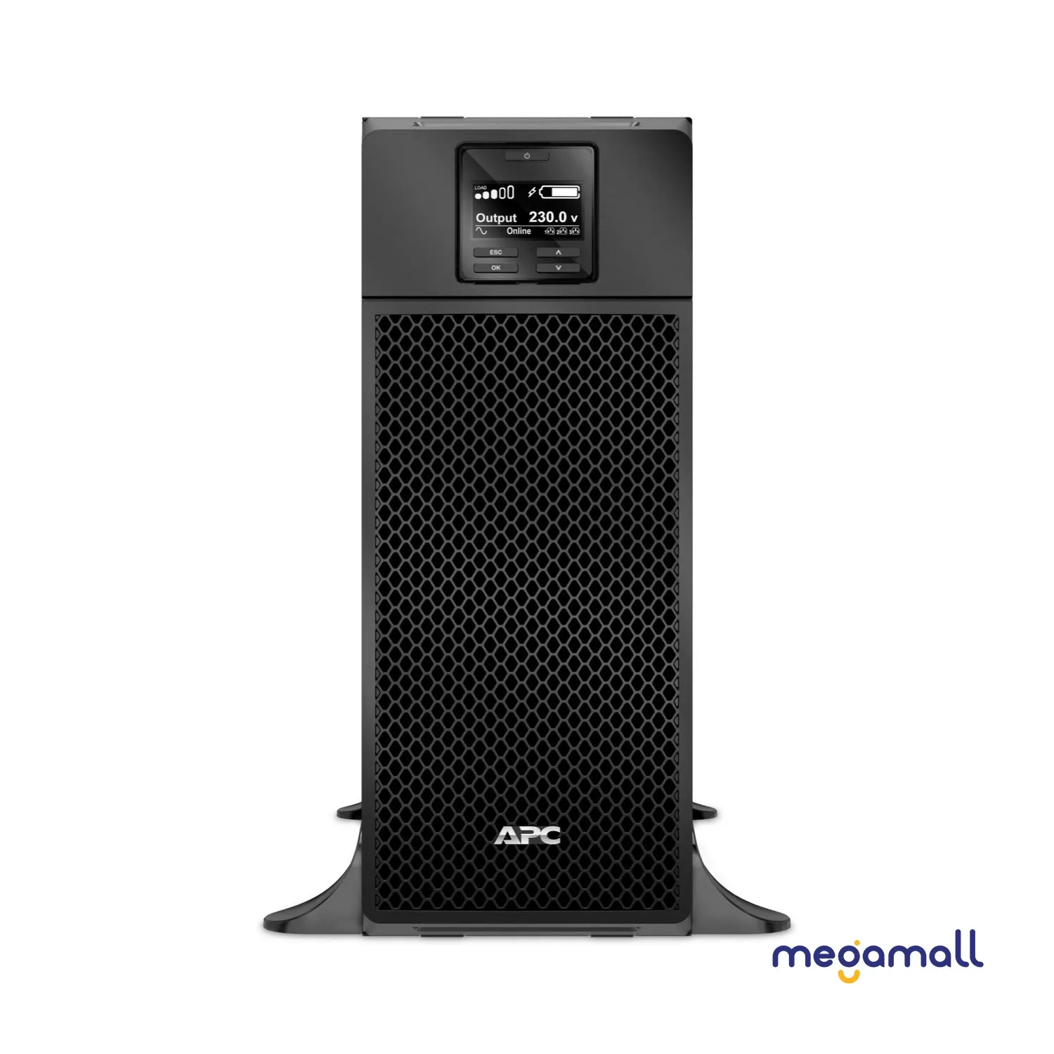 SRT6KXLI - APC Smart-UPS On-Line, 6kVA/6kW, Tower, 230V, 6x C13+4x C19 IEC outlets, Network Card+SmartSlot, Extended runtime, W/O rail kit