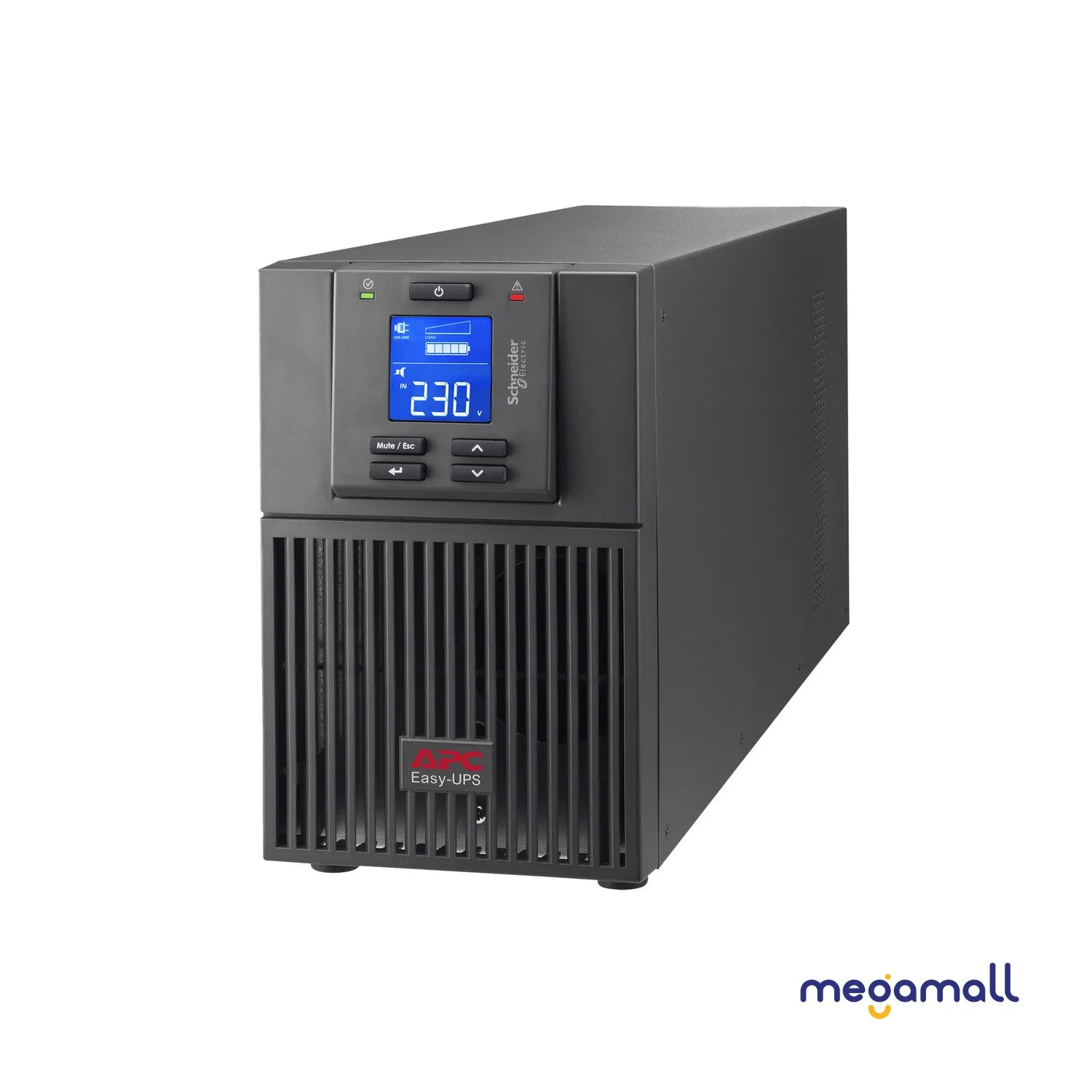 SRV1KI - APC Easy UPS On-Line, 1000VA/800W, Tower, 230V, 3x IEC C13 outlets, Intelligent Card Slot, LCD