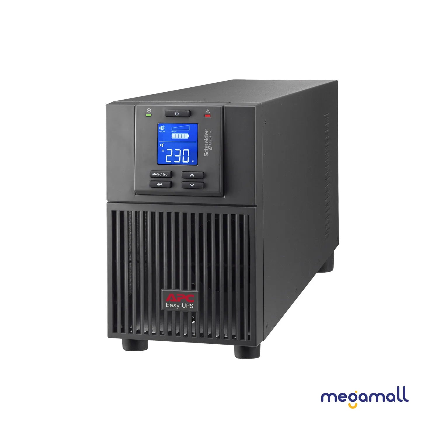 SRV2KI - APC Easy UPS On-Line, 2000VA/1600W, Tower, 230V, 4x IEC C13 outlets, Intelligent Card Slot, LCD