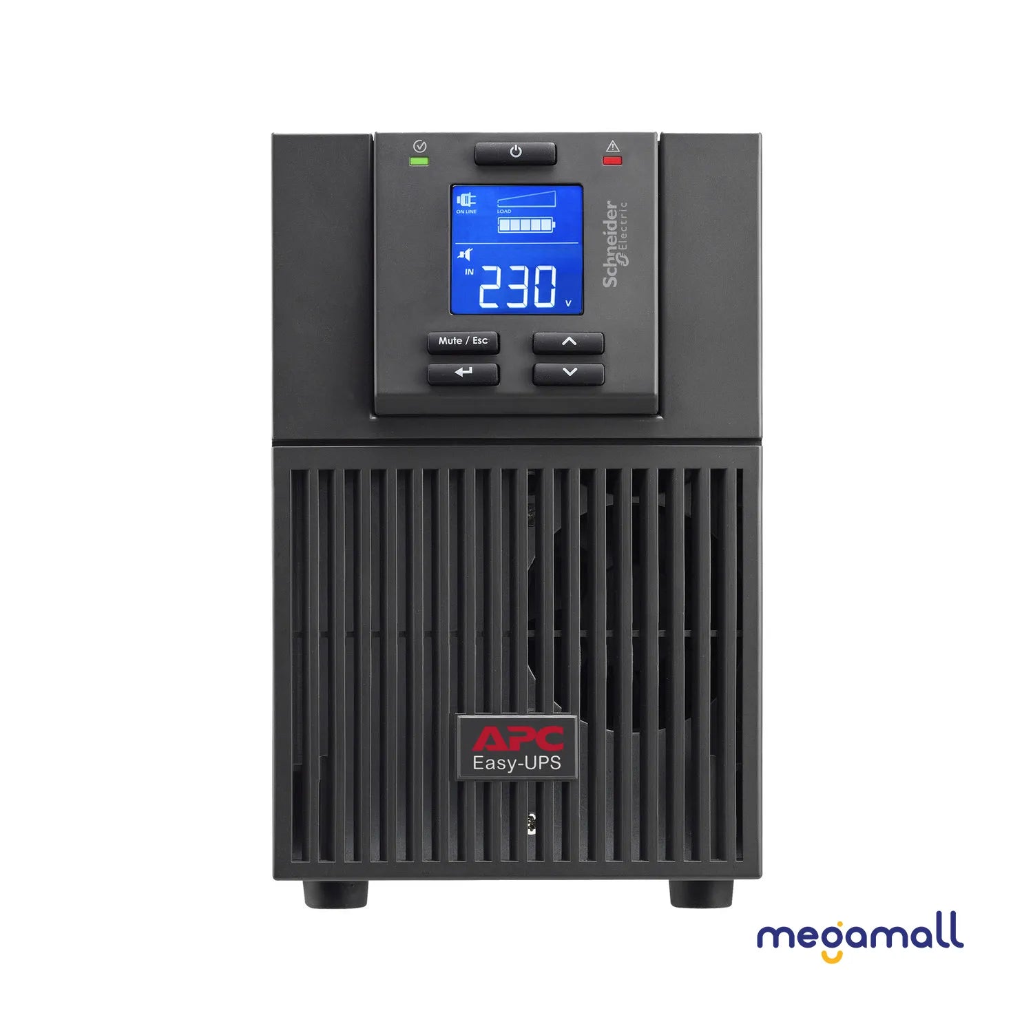 SRV2KI - APC Easy UPS On-Line, 2000VA/1600W, Tower, 230V, 4x IEC C13 outlets, Intelligent Card Slot, LCD